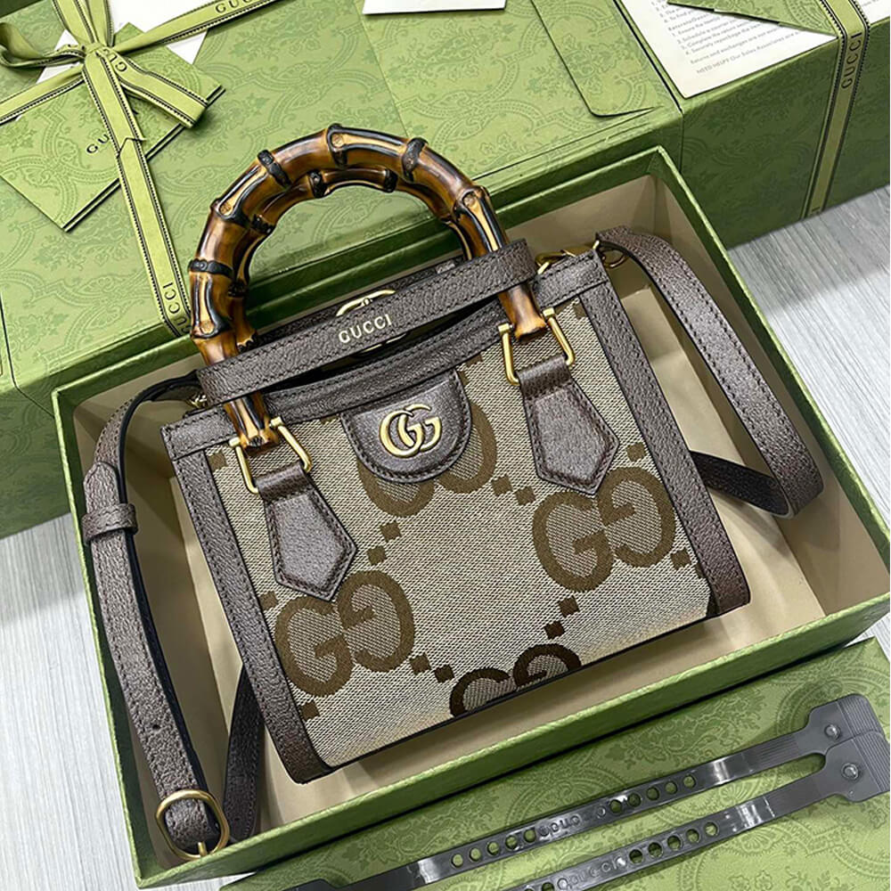 G*u*i diana jumbo gg mini tote bag