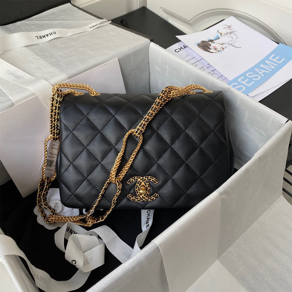 Ch*el flap bag