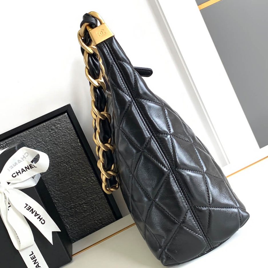 Ch*el large hobo bag
