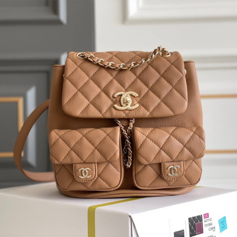 Ch*el caviar backpack
