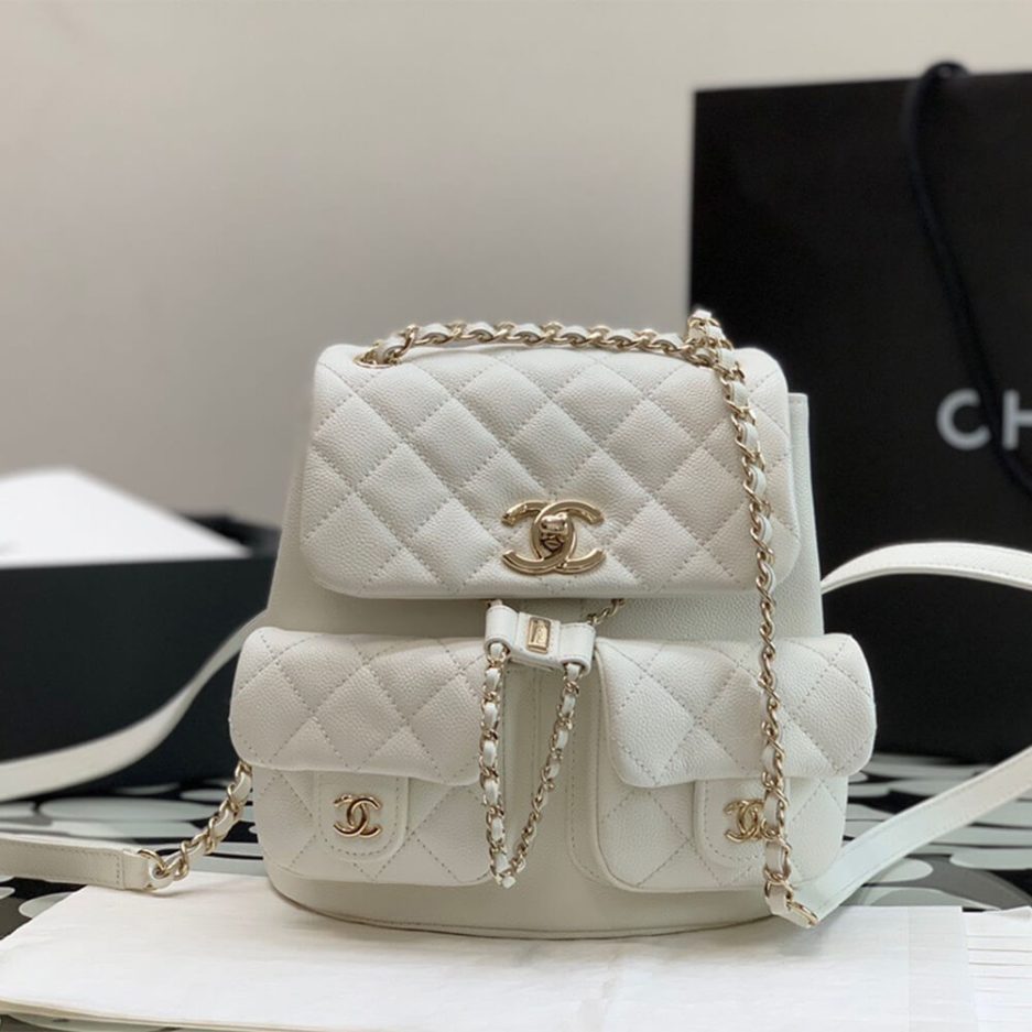 Ch*el caviar backpack
