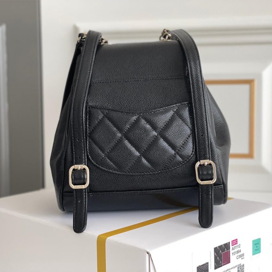 Ch*el caviar backpack