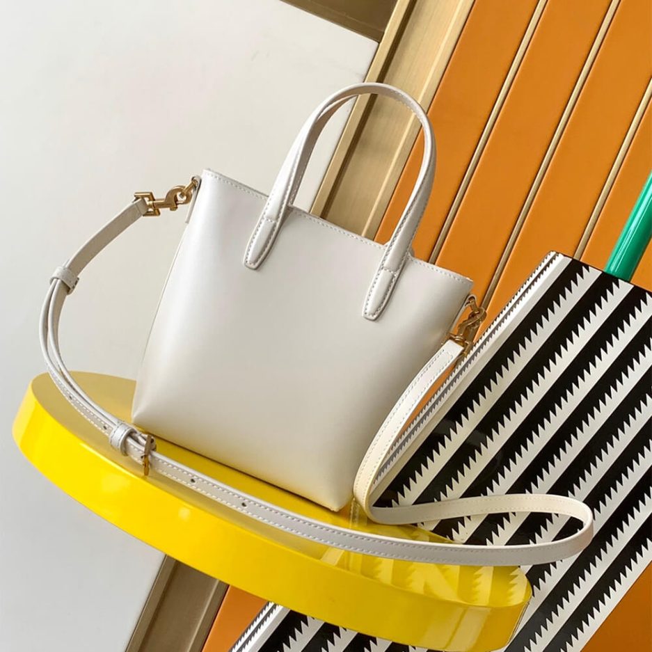 MINI TOY SHOPPING SAINT LAURENT IN BOX LEATHER