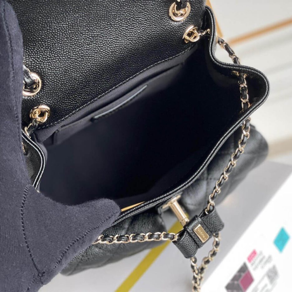 Ch*el  caviar backpack