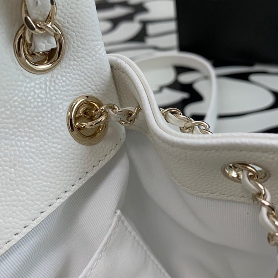 Ch*el  caviar backpack