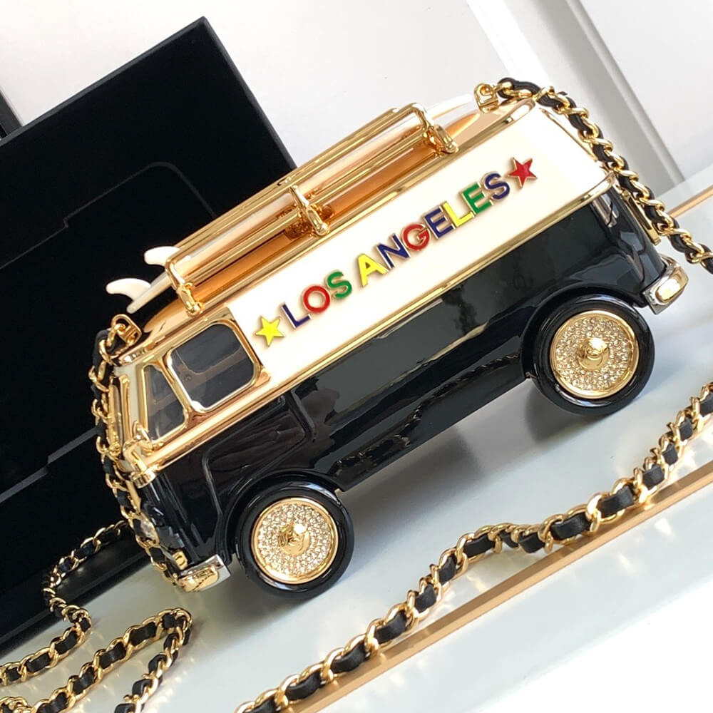Ch*el mini van minaudiere(low stock)