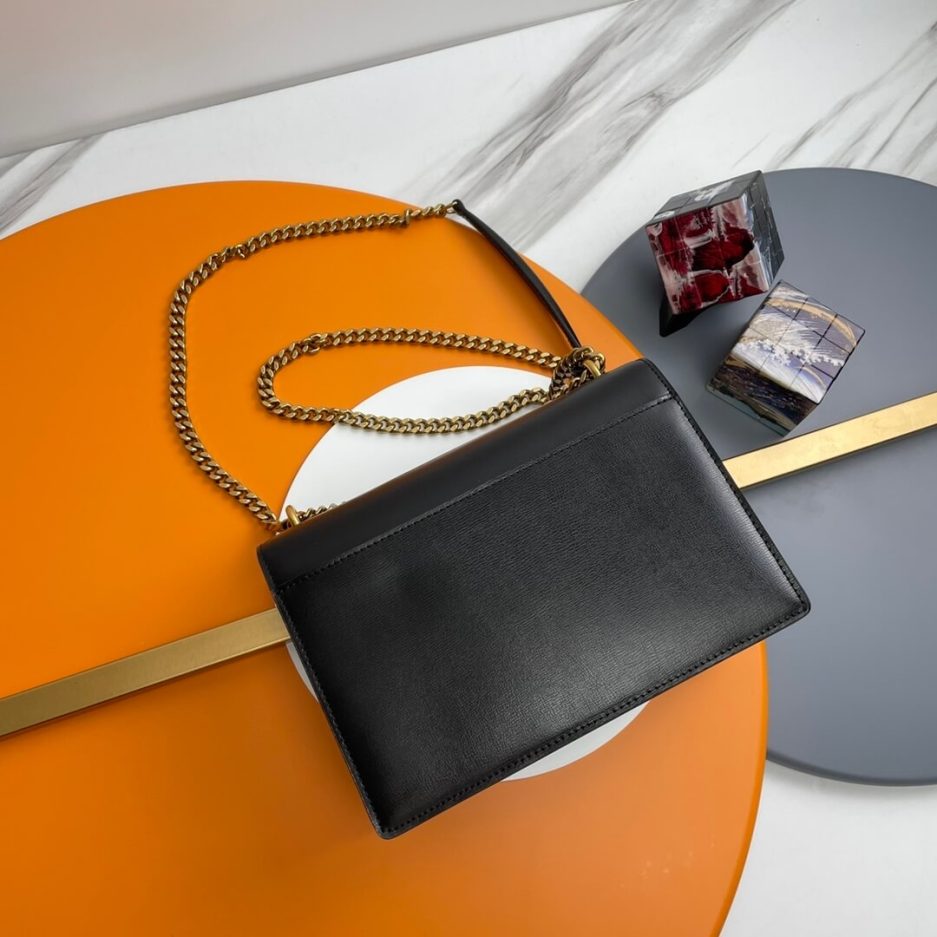 YSL sunset medium leather shoulder bag
