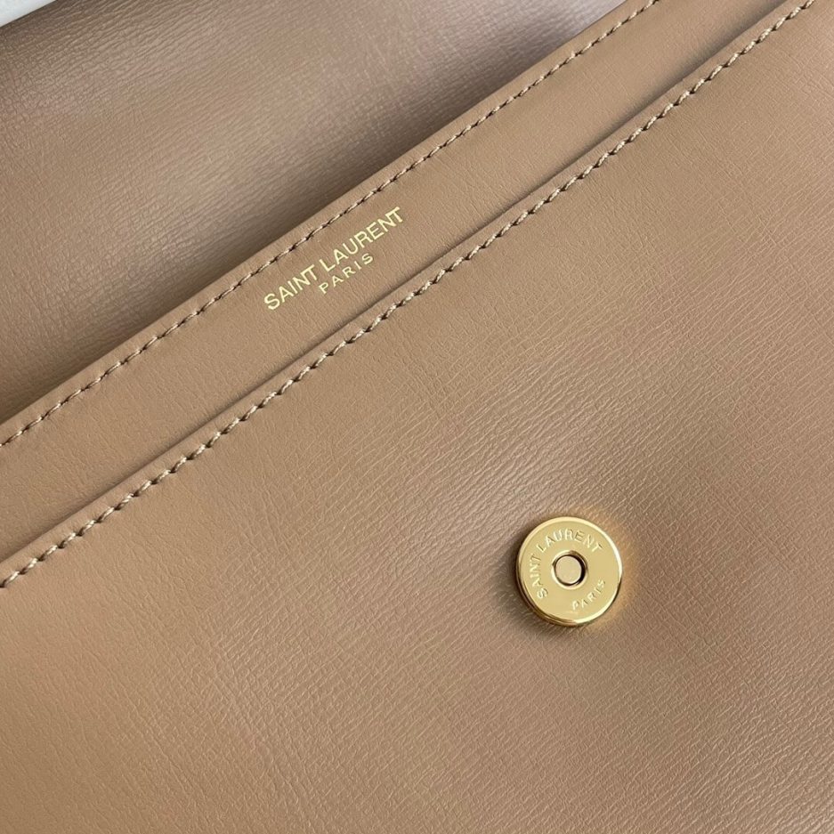 YSL sunset medium leather shoulder bag