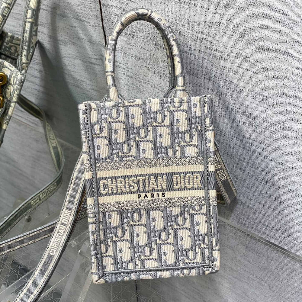 mini vertical D*or book tote